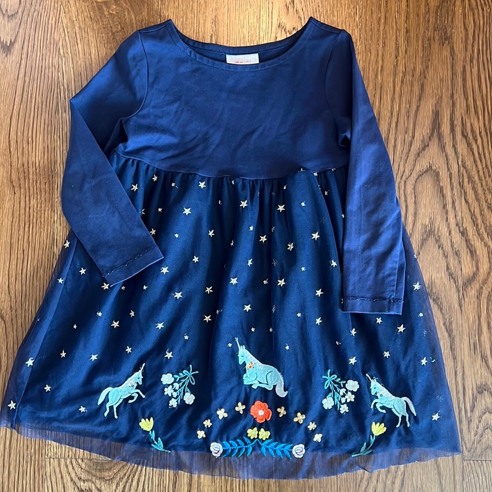 Hanna Andersson size 4 girls tulle dress